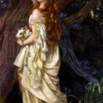 Image of Ophelia, painted between 1851 and 1852