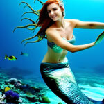 Digital Art - Delicate Mermaid