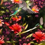 Image of Miss Collection – flowers-and-hummingbird-5