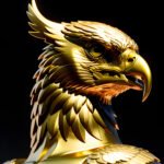 Image of Eagle Statue 103