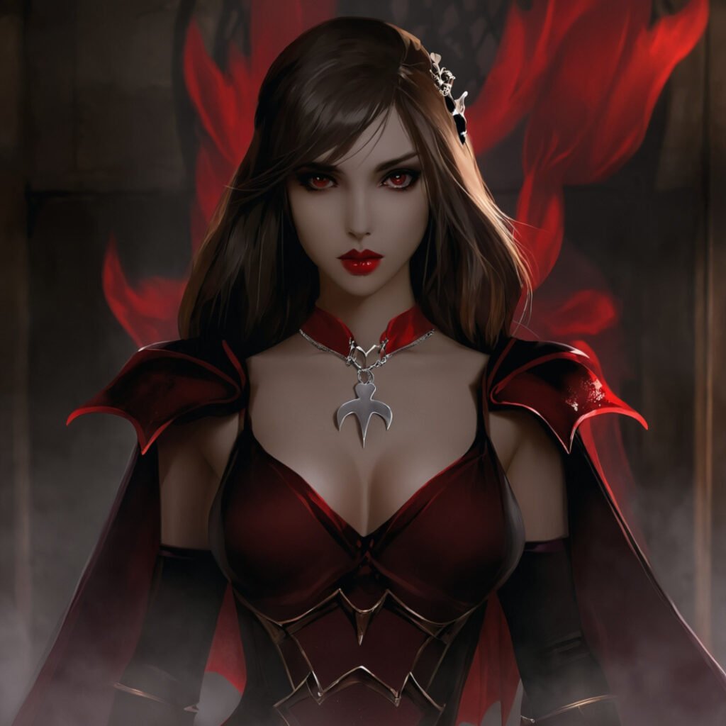 Image of Nahemah Collection – Vamp Avatar 003 (Unique)