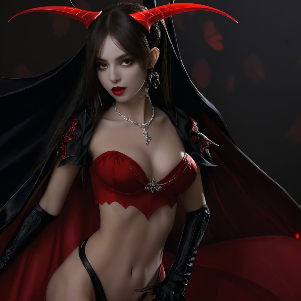 From the Nahemah Collection – Vamp Avatar 004 (Unique) Image of Nahemah Collection – Vamp Avatar 004 (Unique)
