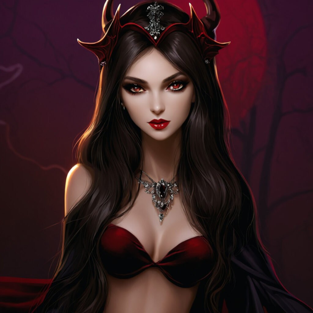 Image of Nahemah Collection – Vamp Avatar 006 (Unique)