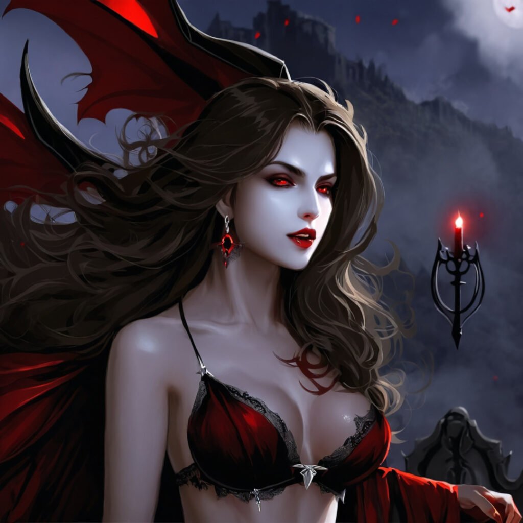 Image of Nahemah Collection – Vamp Avatar 010 (Unique)
