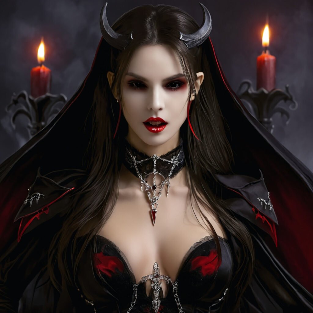 Image of Nahemah Collection – Vamp Avatar 018 (Unique)