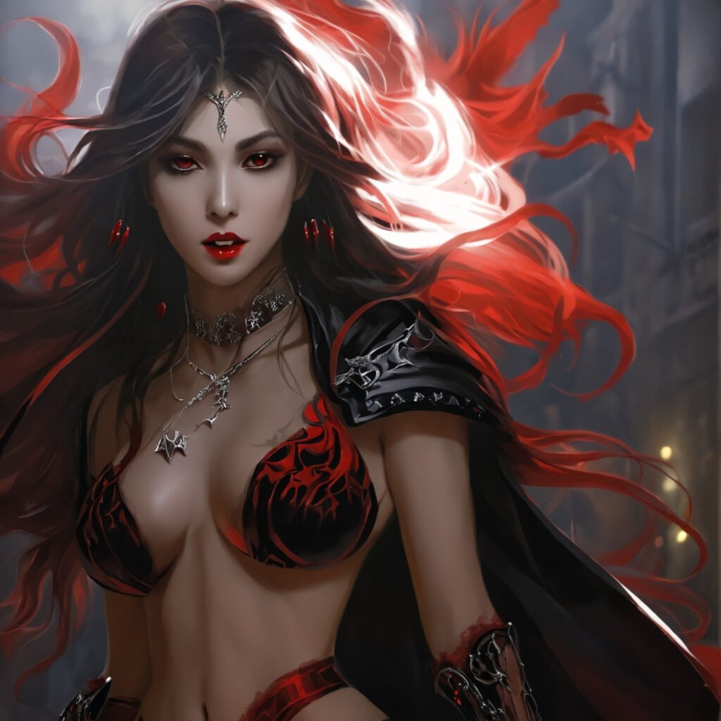 Image of Nahemah Collection – Vamp Avatar 020 (Unique)