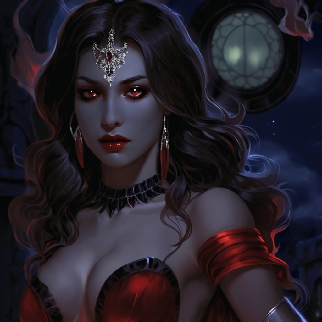 Image of Nahemah Collection – Vamp Avatar 025 (Unique)