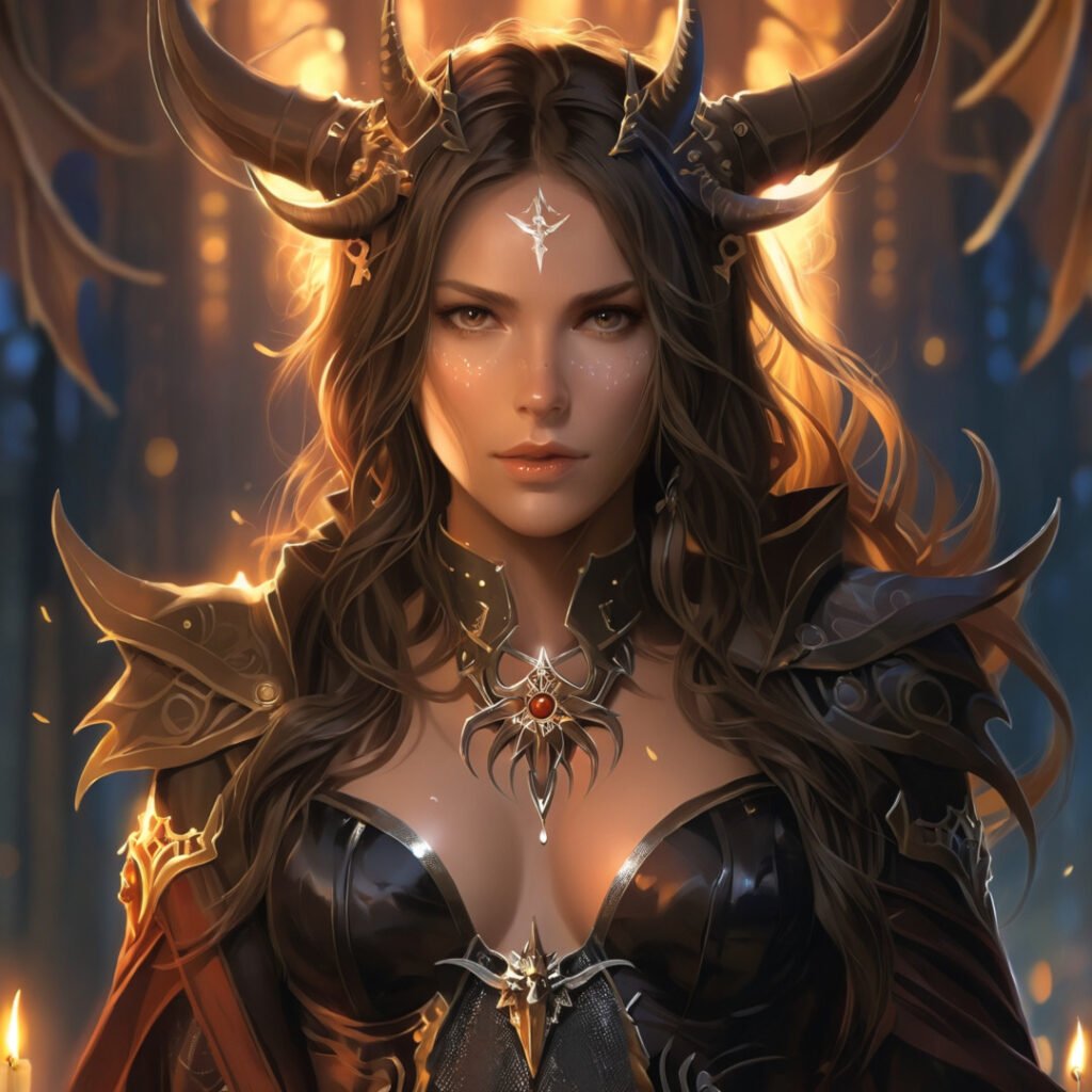 Image of Nahemah Collection – Vamp Avatar 034 (Unique)