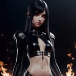 Image of Woman in Black 08