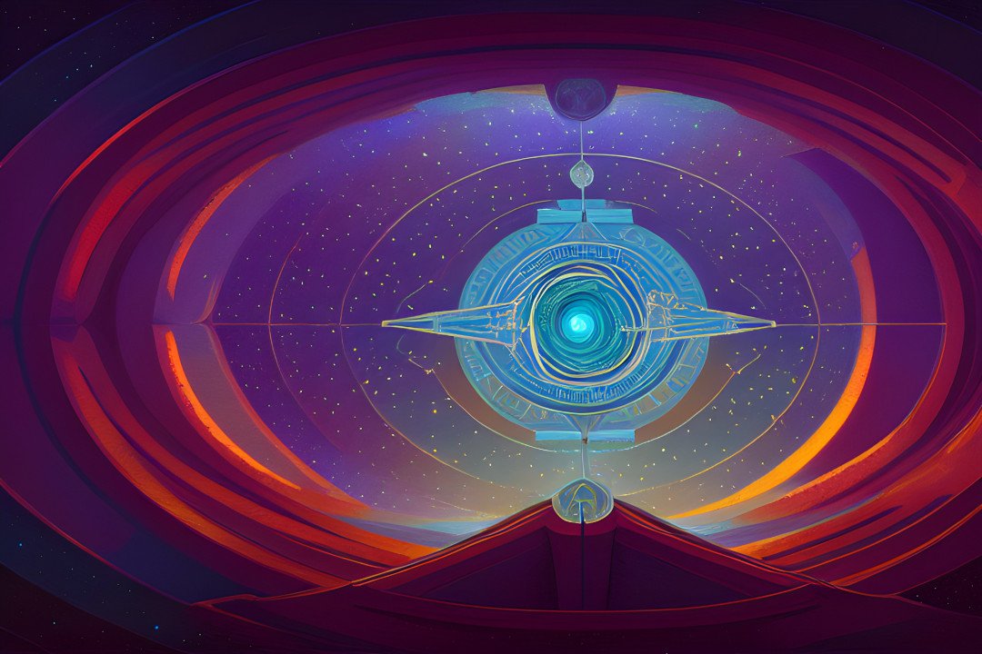 From the Supernatural Landscape – Artistic Drawing – Item: 35576 Image of Supernatural Landscape – Artistic Drawing – Item: 35576
