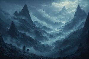 Image of Supernatural Landscape – Artistic Drawing – Item: 32618