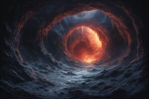 Image of Supernatural Landscape – Artistic Drawing – Item: 32603