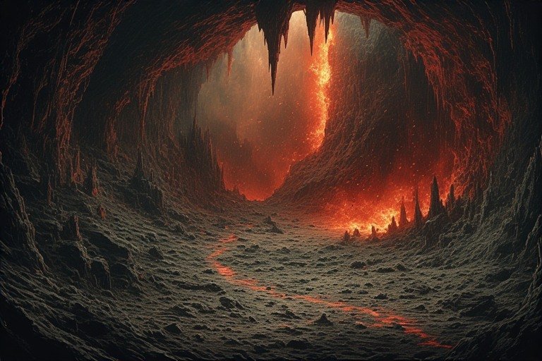 From the Supernatural Landscape – Artistic Drawing – Item: 32602 Image of Supernatural Landscape – Artistic Drawing – Item: 32602