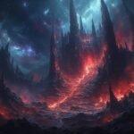 From the Supernatural Landscape – Artistic Drawing – Item: 32669 Image of Supernatural Landscape – Artistic Drawing – Item: 32669