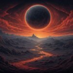 Image of Supernatural Landscape – Artistic Drawing – Item: 32668