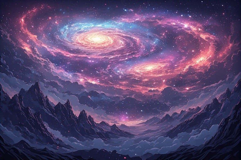 From the Supernatural Landscape – Artistic Drawing – Item: 32658 Image of Supernatural Landscape – Artistic Drawing – Item: 32658