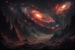 Image of Supernatural Landscape – Artistic Drawing – Item: 32654