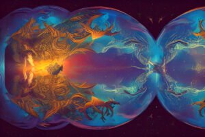 Image of Supernatural Landscape – Artistic Drawing – Item: