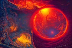 Image of Supernatural Landscape – Artistic Drawing – Item: 35136