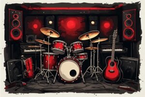 Image of Musical Instrument – Artistic Drawing – Item: 39348