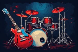 Image of Musical Instrument – Artistic Drawing – Item: 30796