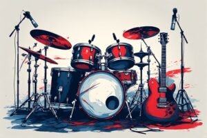 Image of Musical Instrument – Artistic Drawing – Item: 30793