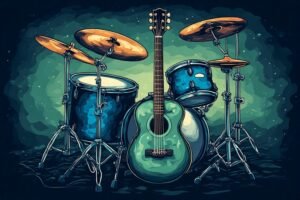 Image of Musical Instrument – Artistic Drawing – Item: 30789