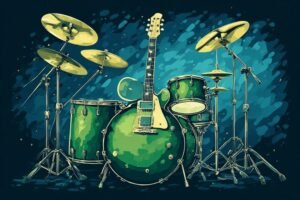 Image of Musical Instrument – Artistic Drawing – Item: 30783