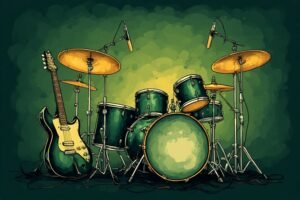 Image of Musical Instrument – Artistic Drawing – Item: 30782
