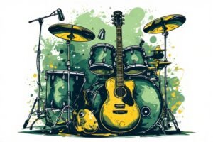 Image of Musical Instrument – Artistic Drawing – Item: 39437