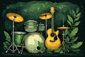 Image of Musical Instrument – Artistic Drawing – Item: 30778
