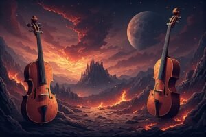 Image of Musical Instrument – Artistic Drawing – Item: 33247