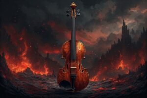 Image of Musical Instrument – Artistic Drawing – Item: 35698