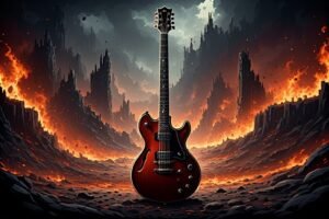 Image of Musical Instrument – Artistic Drawing – Item: 35693