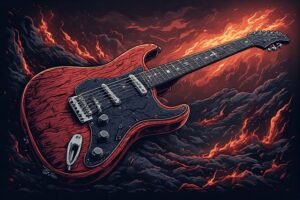 Image of Musical Instrument – Artistic Drawing – Item: 33236