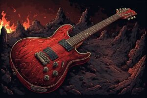Image of Musical Instrument – Artistic Drawing – Item: 35691