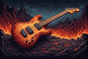 Image of Musical Instrument – Artistic Drawing – Item: