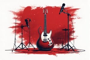 Image of Musical Instrument – Artistic Drawing – Item: 39431