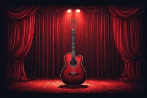 Image of Musical Instrument – Artistic Drawing – Item: