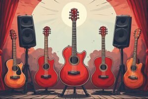 Image of Musical Instrument – Artistic Drawing – Item: 33214
