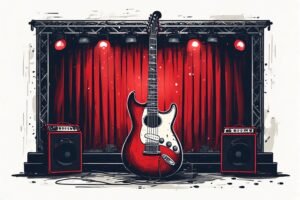 Image of Musical Instrument – Artistic Drawing – Item: 39430