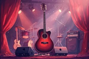Image of Musical Instrument – Artistic Drawing – Item: 35669