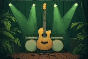 Image of Musical Instrument – Artistic Drawing – Item: 35650