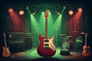 Image of Musical Instrument – Artistic Drawing – Item: 33189
