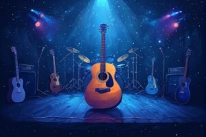 Image of Musical Instrument – Artistic Drawing – Item: 33181