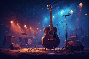 Image of Musical Instrument – Artistic Drawing – Item: 35639