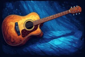 Image of Musical Instrument – Artistic Drawing – Item: 35636
