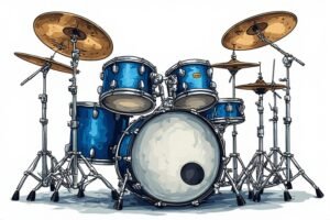 Image of Musical Instrument – Artistic Drawing – Item: 39420