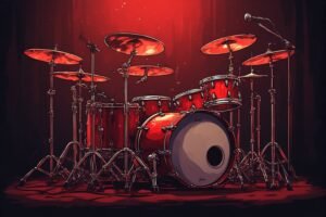 Image of Musical Instrument – Artistic Drawing – Item: 33521