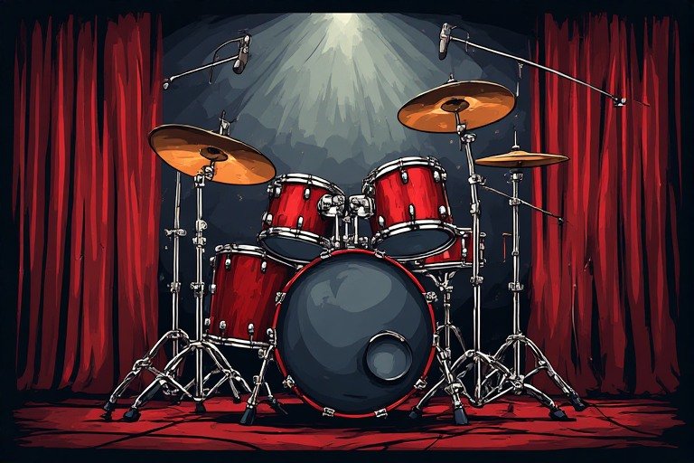 Image of Musical Instrument – Artistic Drawing – Item: 33518